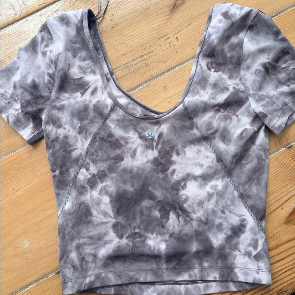 lululemon athletica  Tie-Dye Crop Too